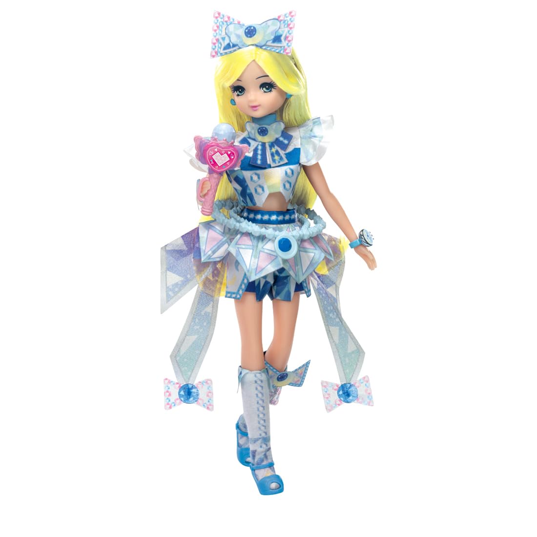 'Takara Tomy Licca-chan Secret AiPri Mitsuki x Tsubasa Doll Set NEW'