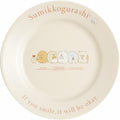 San-X Sumikko Gurashi Lettering Kitchen Series Plate TK23002 Size Approx. NEW
