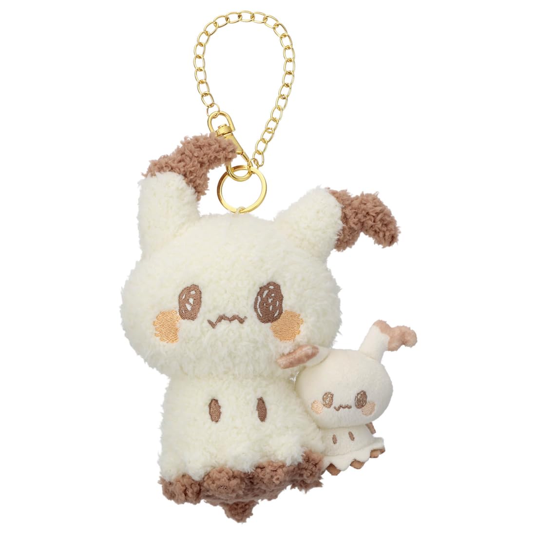 TAKARATOMY A.R.T.S Pokepeace Plush Mascot Together with Plush Ver. Mimikyu NEW