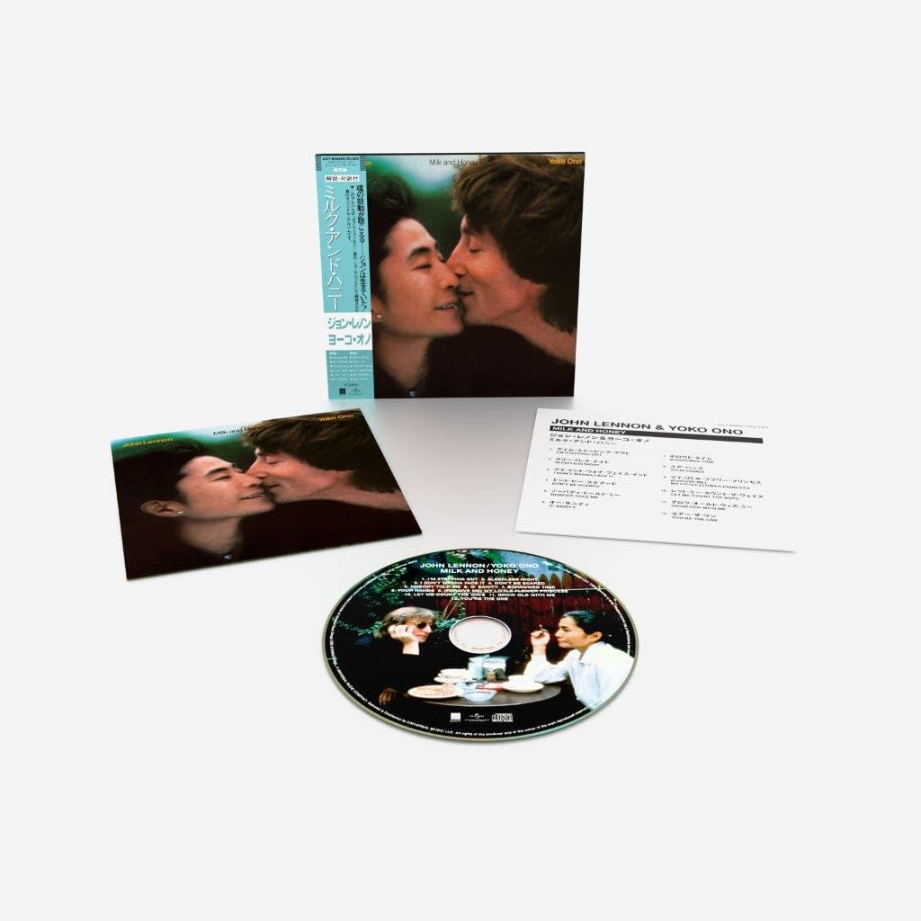 11B JOHN LENNON & YOKO ONO MILK AND HONEY JAPAN MINI LP SHM CD NEW