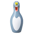 'Sunart Tom and Jerry Bowling Pin Piggy Bank SAN3718 18cm Gray Ceramic Japan NEW'