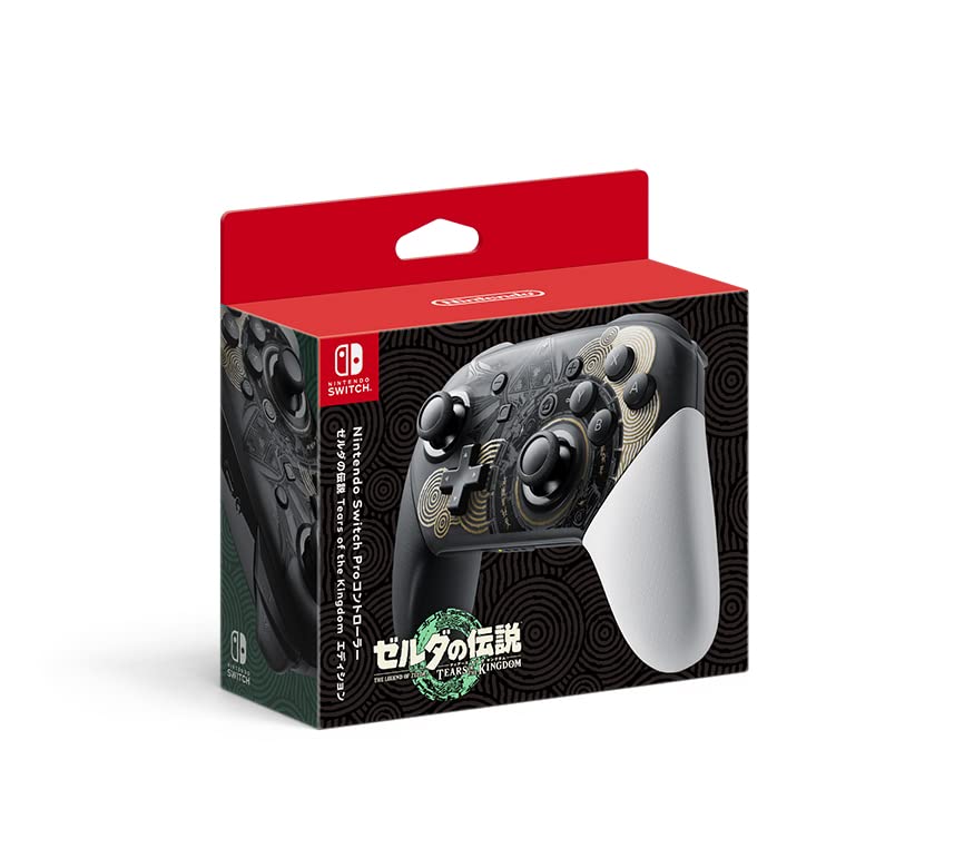 ニンテンドースイッチゼルダの伝説王国の涙プロコントローラー新品JP NEW