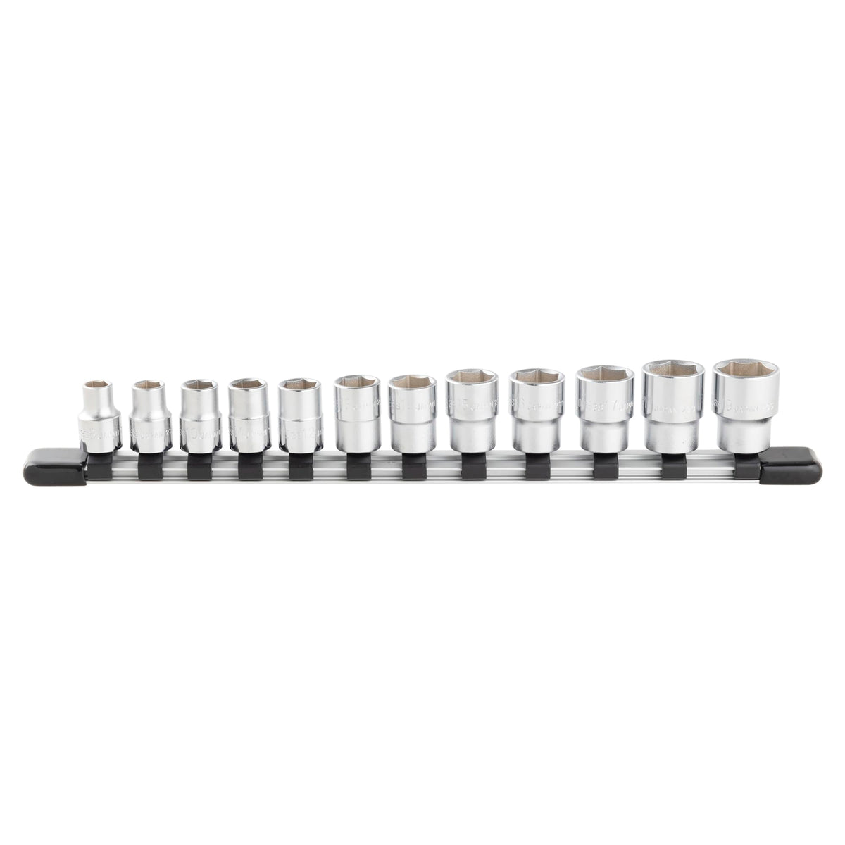 'TONE HS312 38 Drive 6-Point Socket Set with Holder 12 Pieces NEW'