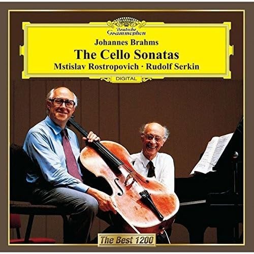 Rostropovich/Serkin SEALED NEW CD Brahms Cello Sonatas No.1 No.2 Japan OBI