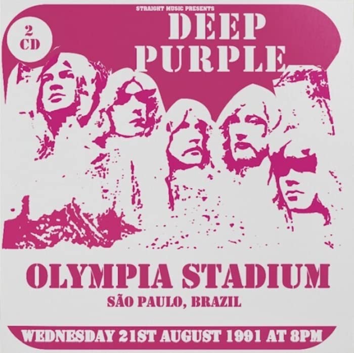 Smoke And Samba Live In Sao Paulo 91 DEEP PURPLE VSCD4594 2 CD OBI JAPAN NEW