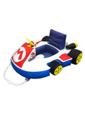 SunArt Mario Kart Float with Leg Holes Mario Kart 94×66cm NEW