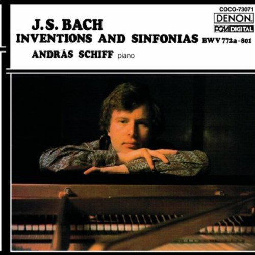 Schiff (Andras) Bach: Inventions and Sinfonia Japan Music CD NEW