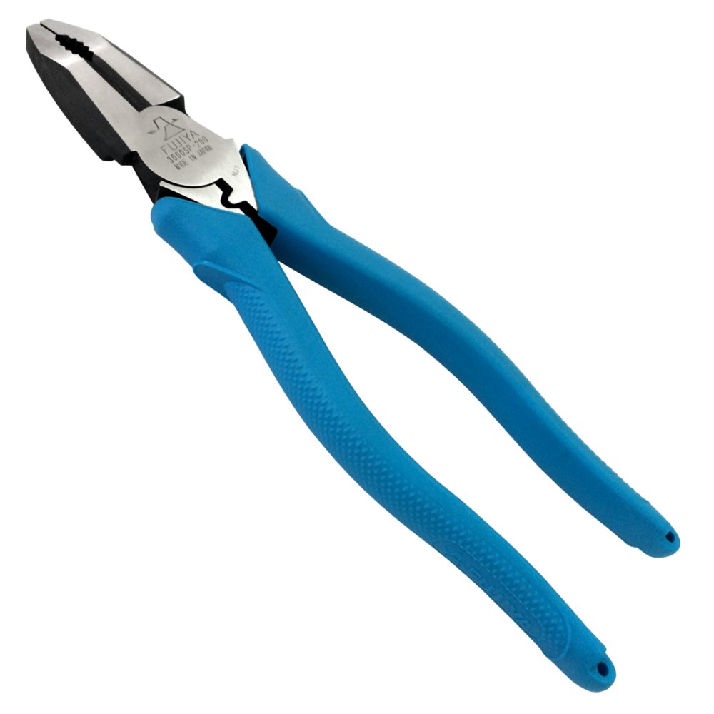 'Fujiya 3000SP-200 Tecopen Eccentric Power Pliers Slash Head 200mm NEW'