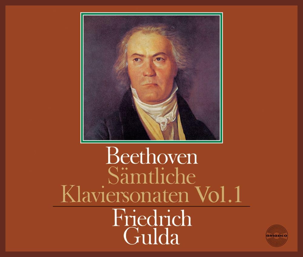 Friedrich Gulda NEW 3 CD(SHM-SACD) Beethoven Piano Sonatas Vol. 1 Japan OBI