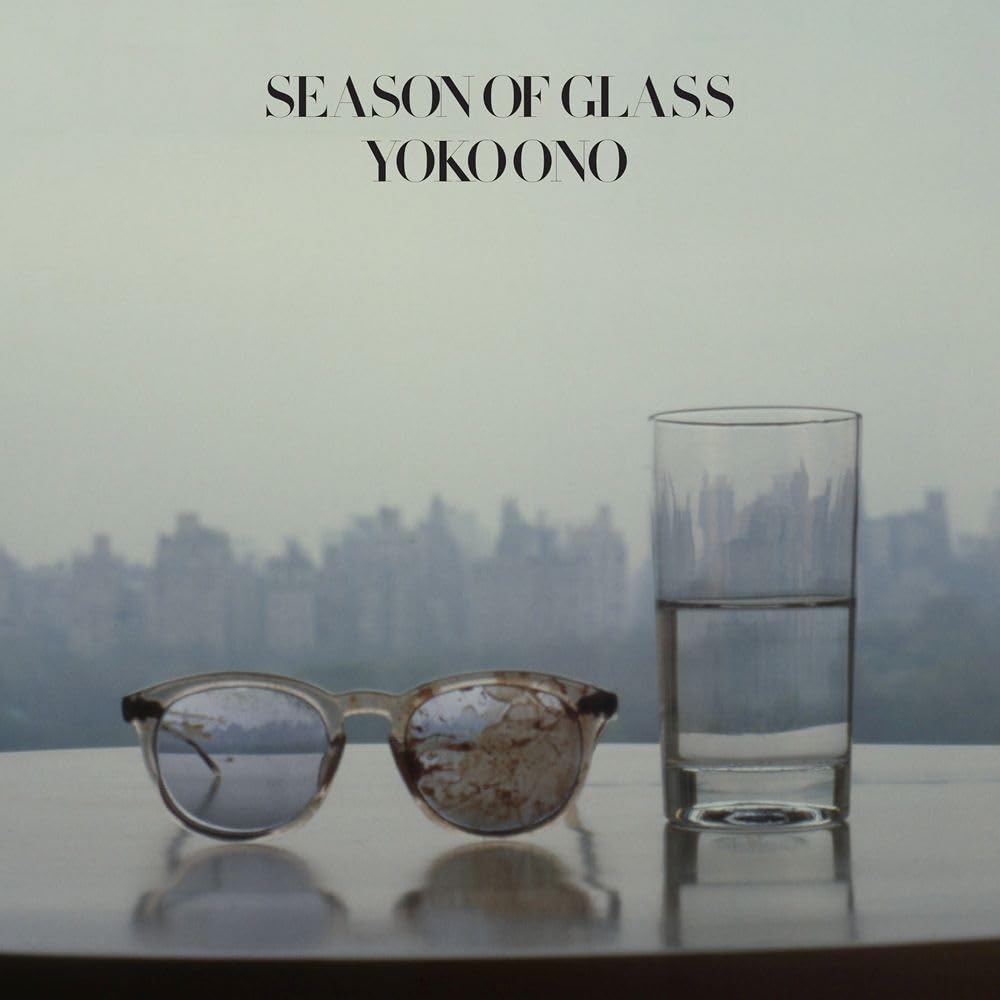 Yoko Ono Season Of Glass 45th Anniversary White Vinyl LP Japan Obi Poster NEW