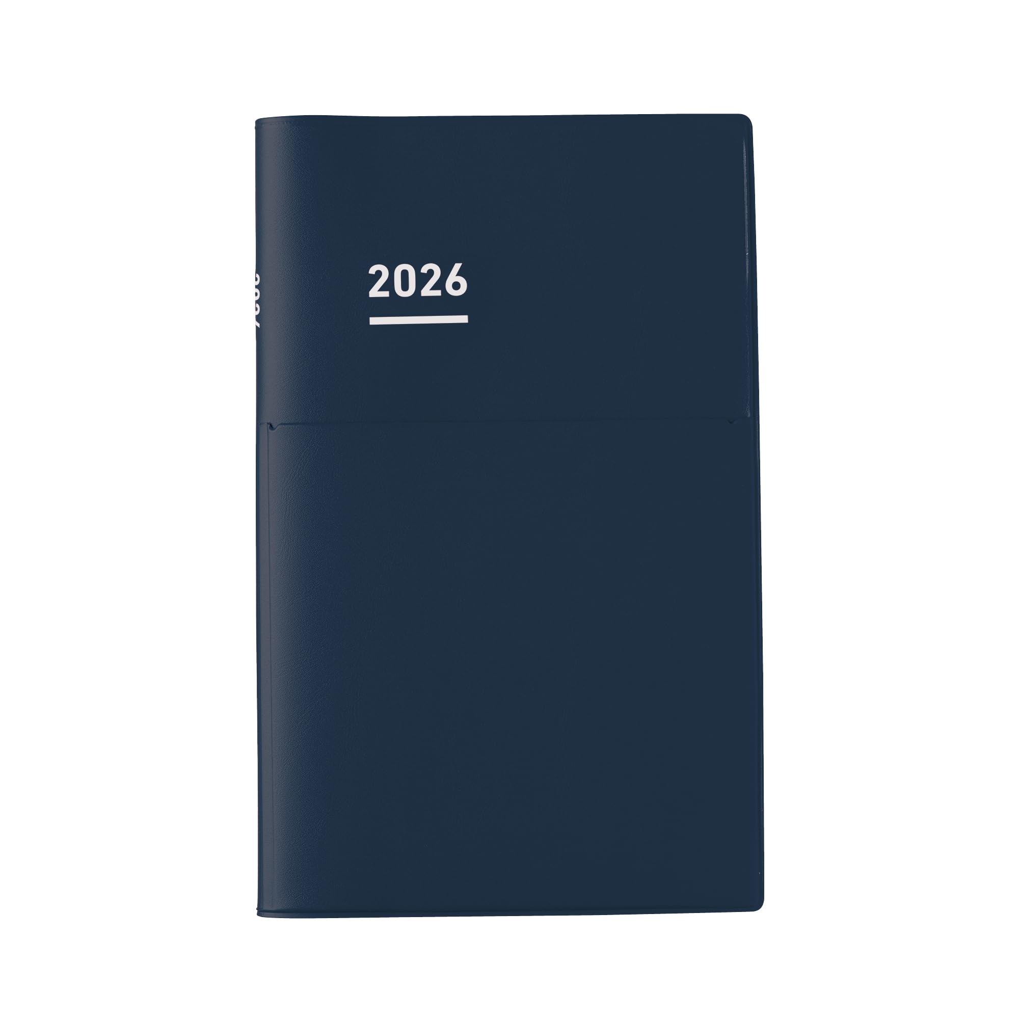 Kokuyo Jibun Techo Biz 2026 Monthly A5 Slim Planner Starts December 2025 Navy
