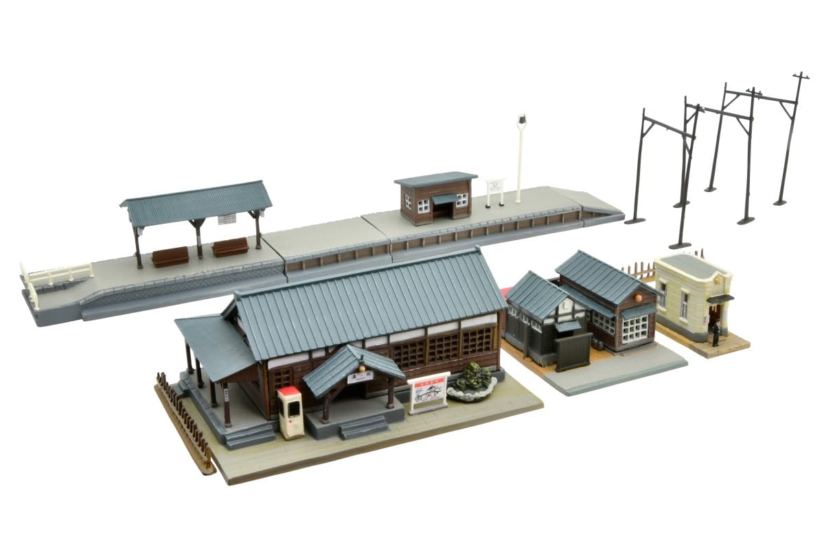 Tomytec Building Collection 073-1R Station Front Set 1R Diorama Supplies NEW