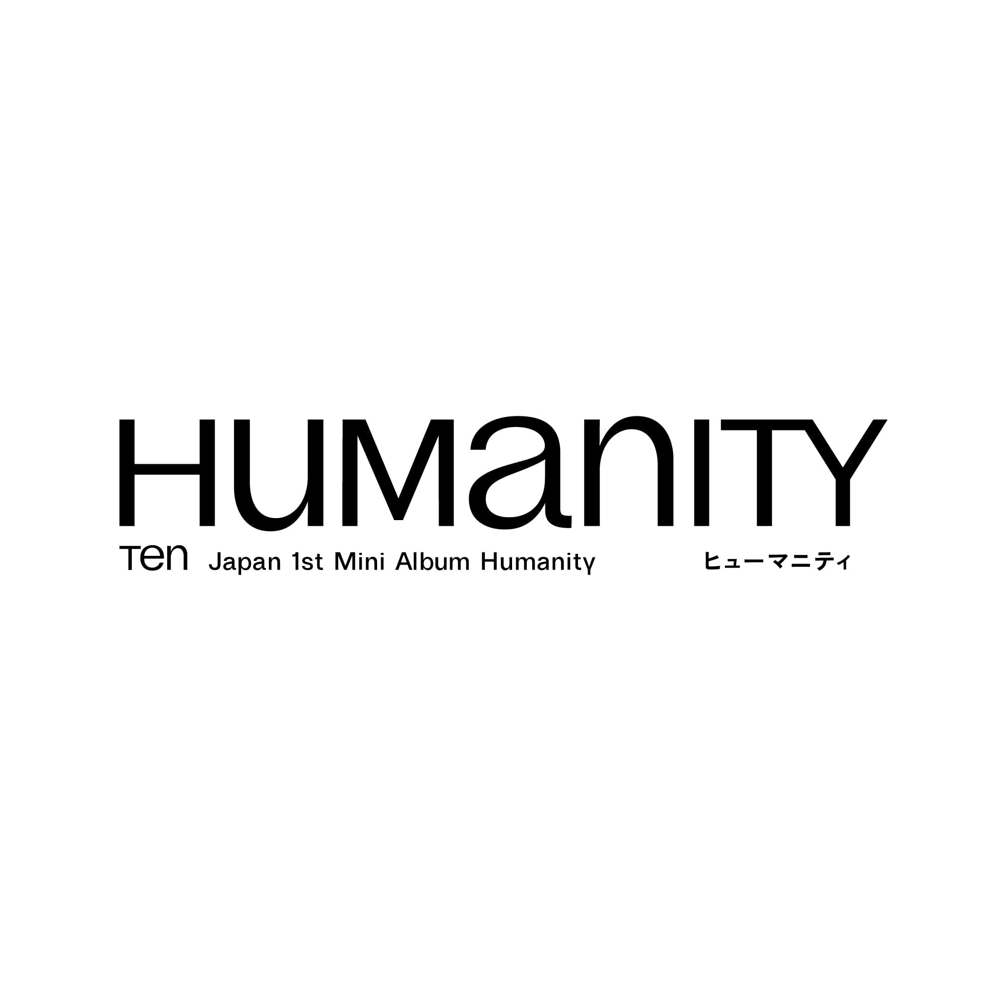 NCT TEN Humanity Standard Edition CD w/ Booklet Japan 1st Mini Album NEW