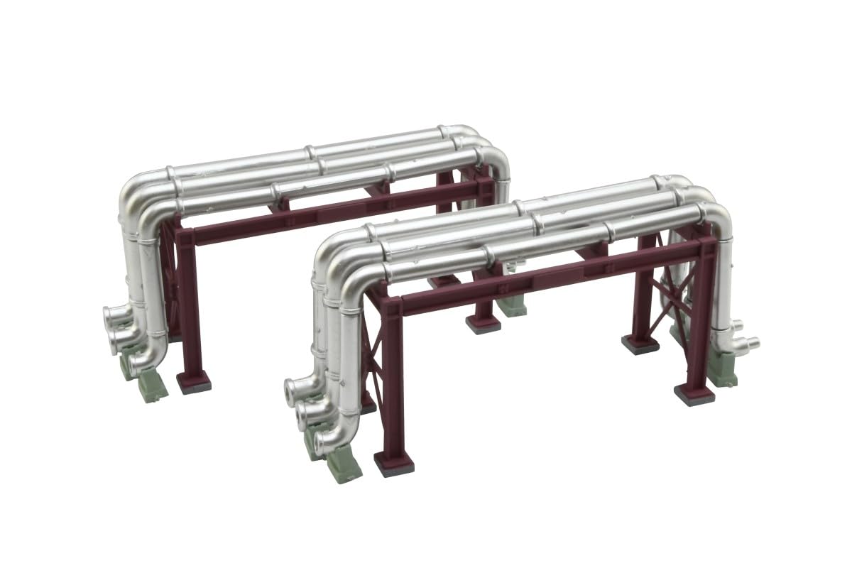 Scenery Accessory 077-3 Combinate F3 Pipe Set x2 Diorama Supplies NEW