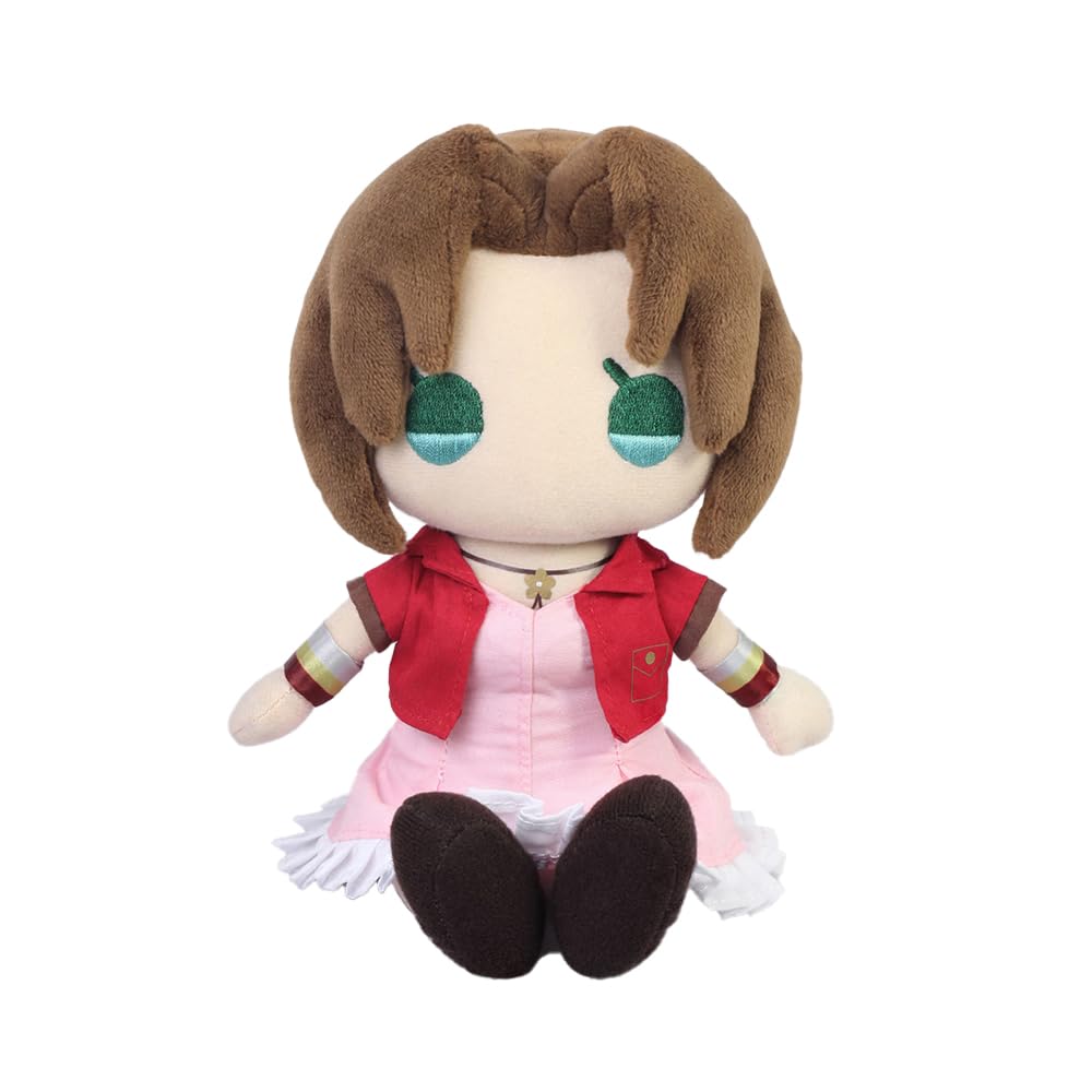'Square Enix Final Fantasy VII Remake Aerith Gainsborough Plush Toy NEW'
