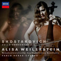 Alisa Weilerstein Cello SEALED NEW CD(SHMCD) Shostakovich Concerto-12 Japan OBI
