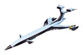Aoshima Bunka Kyozasha Thunderbirds No.8 Fireflash 1350 Scale Plastic Model NEW