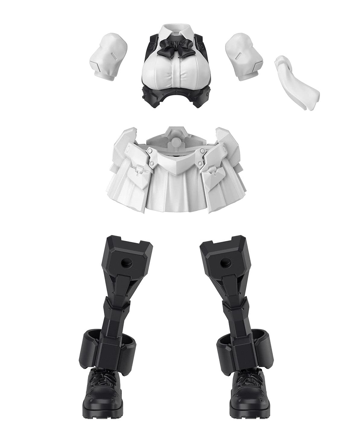 Girl Gun Lady 30 Minutes Sisters Compatible Option Parts Set Color-Coded Plastic