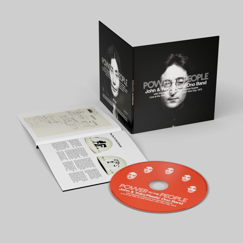 11B JOHN LENNON YOKO ONO PLASTIC ONO BAND POWER TO THE PEOPLE 2025 JAPAN SHM CD