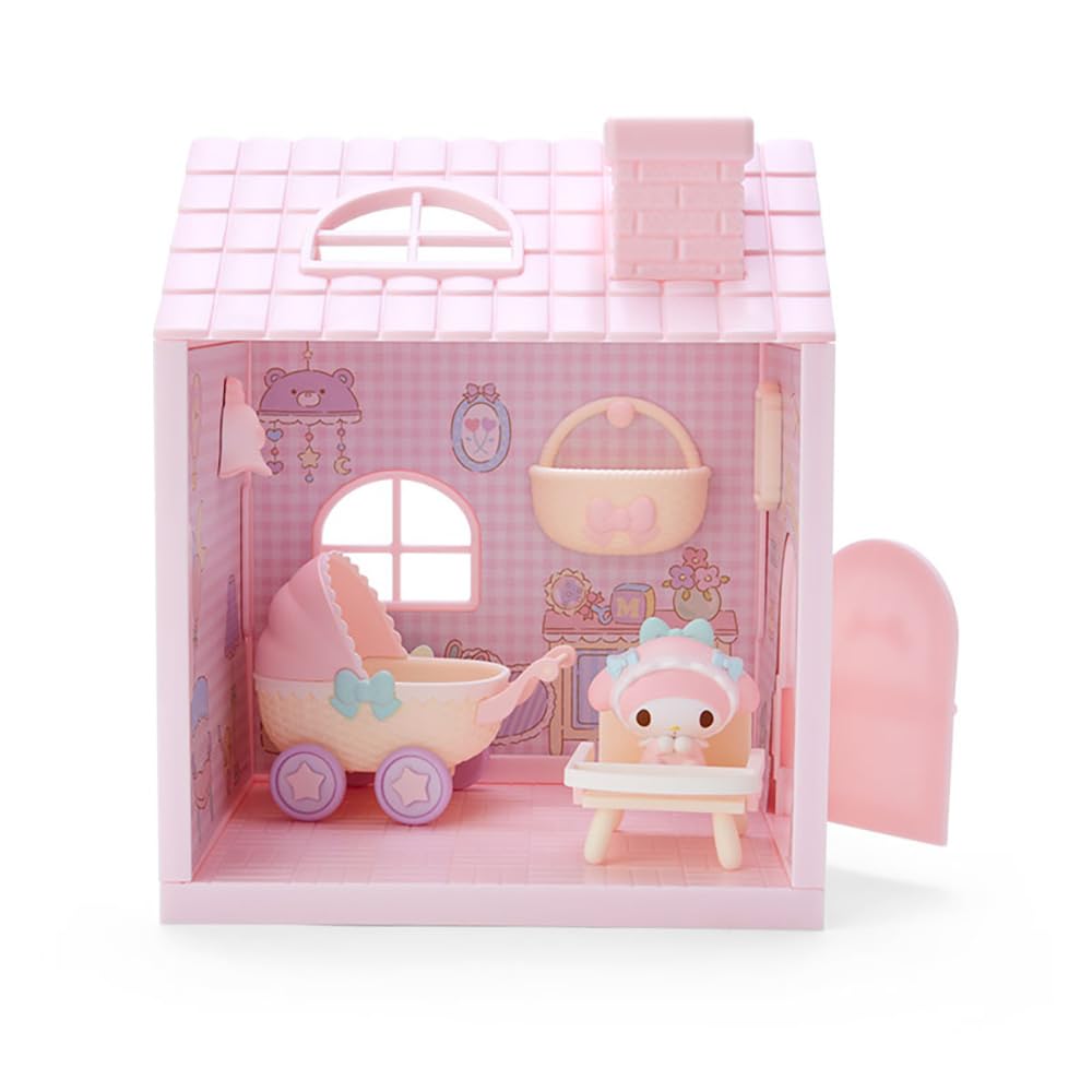 'Sanrio My Melody Dollhouse Playset 563943 Foldable Doll House NEW'