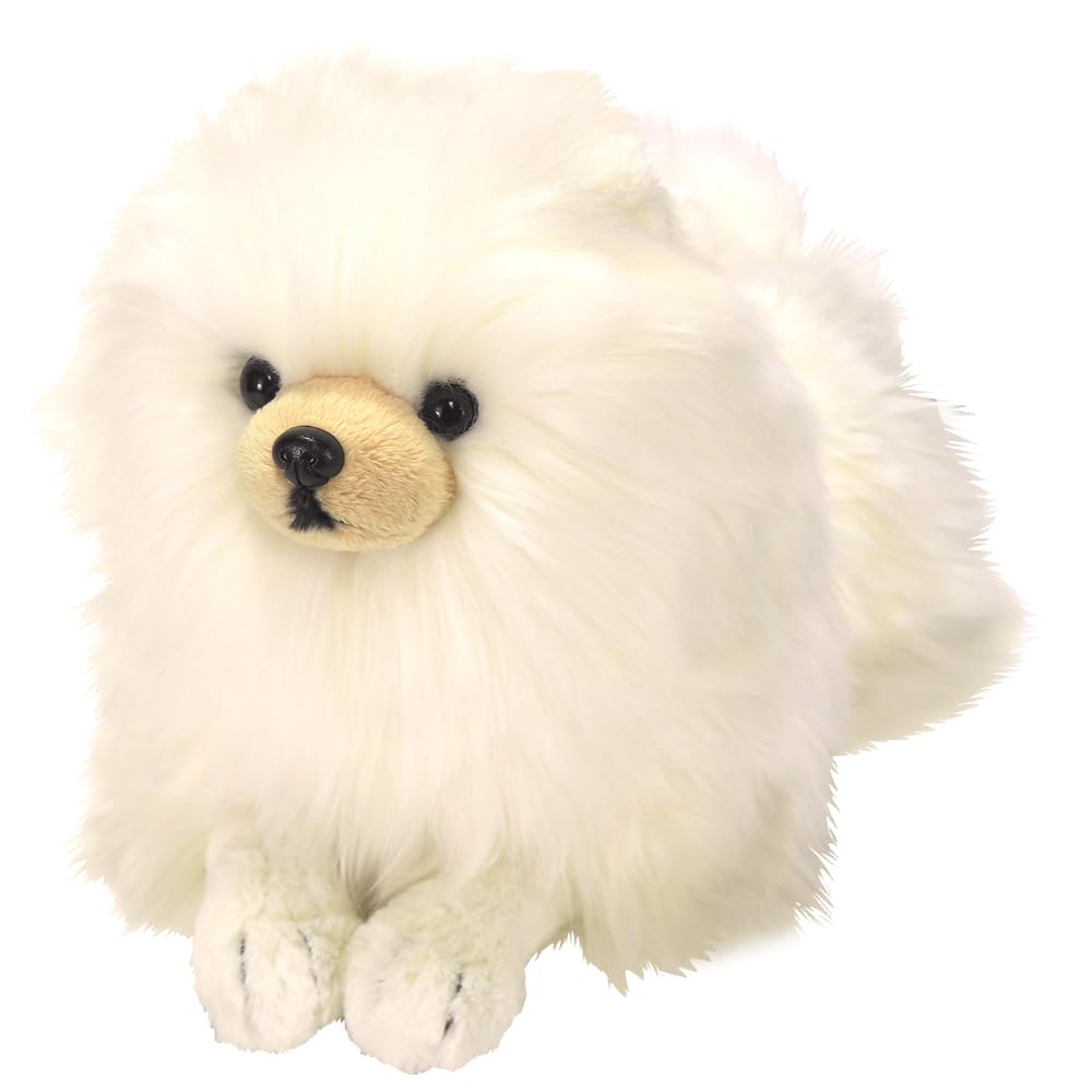 Sun Lemon Hiza Wanko Pomeranian CR S 18×44×22cm Plush Toy Animal Cute Dog NEW