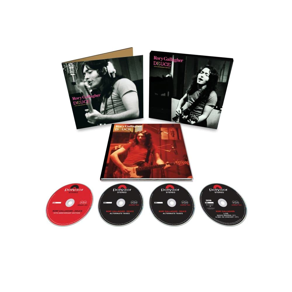 RORY GALLAGHER DEUCE JAPAN 4 SHM CD SET NEW