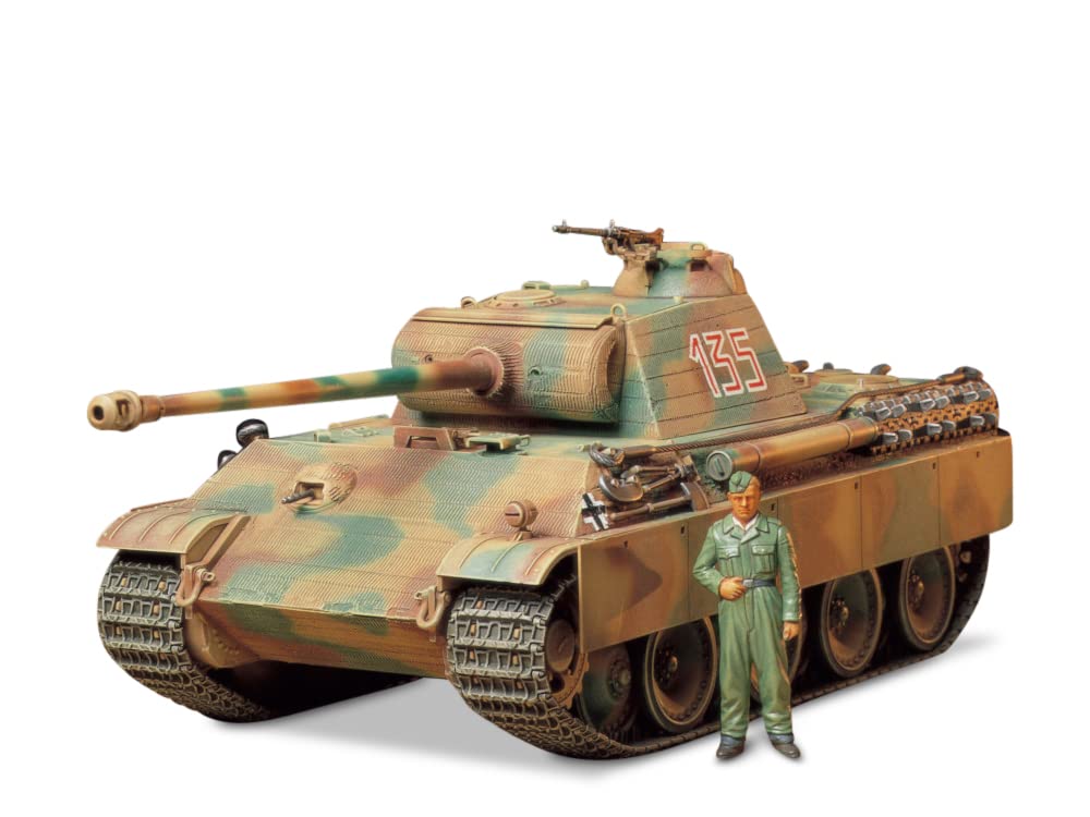Tamiya 135 Military Miniature Series No.170 German Army Panther Tank Type G NEW
