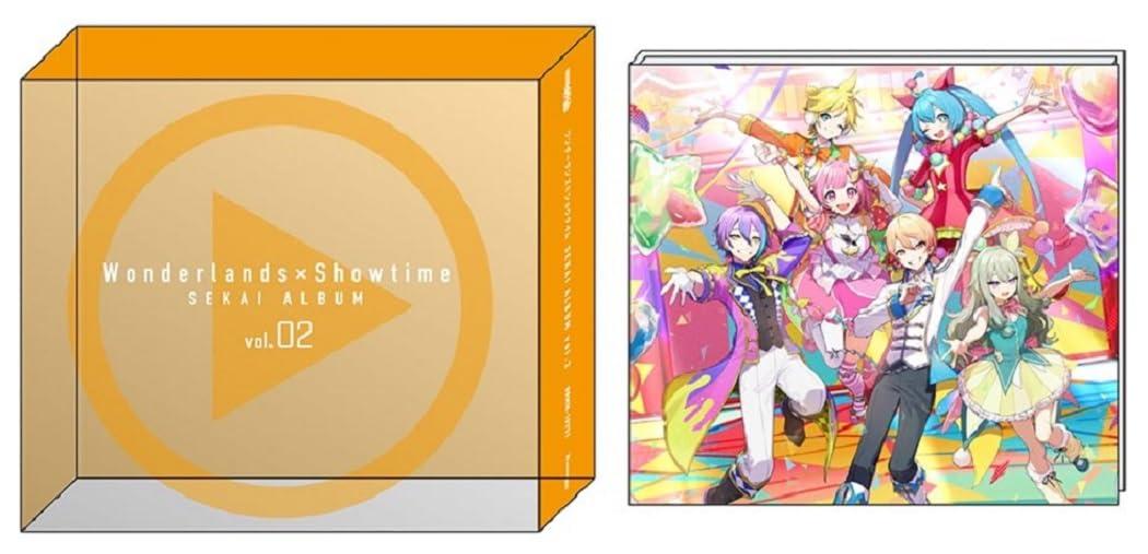 New CD Wonderlands x Showtime SEKAI ALBUM Vol.2 with GOODS First Edition Japan