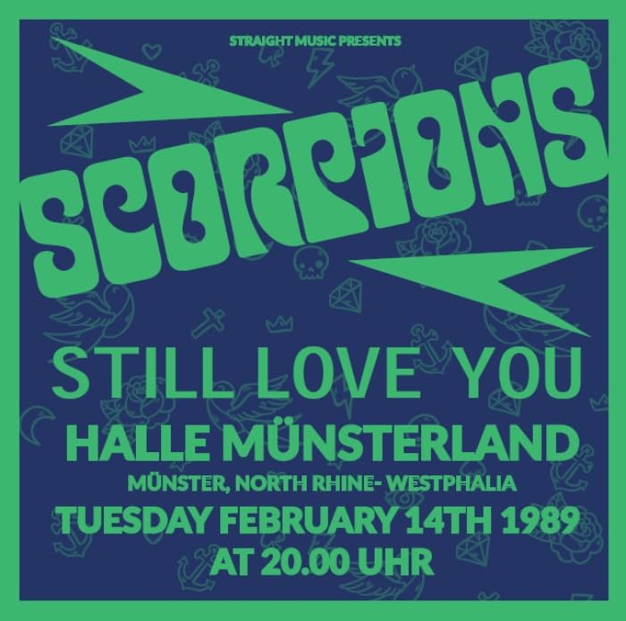 Scorpions Still Love You-Live In Munster. Germany 1989 From Japan 2 CD 20tracks