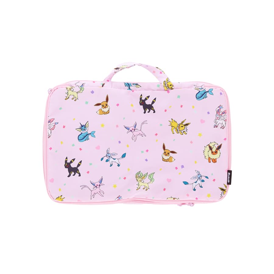 Pokemon Compression Organizer with Mesh Pouch Eevee Friends | Pokemon NEW