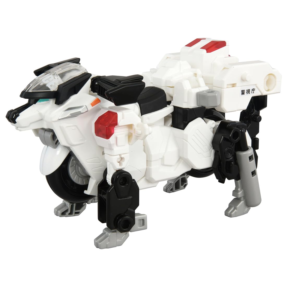 'Takara Tomy Tomica Job Labor Deca Ride Armor Police Motorcycle Police Dog NEW'
