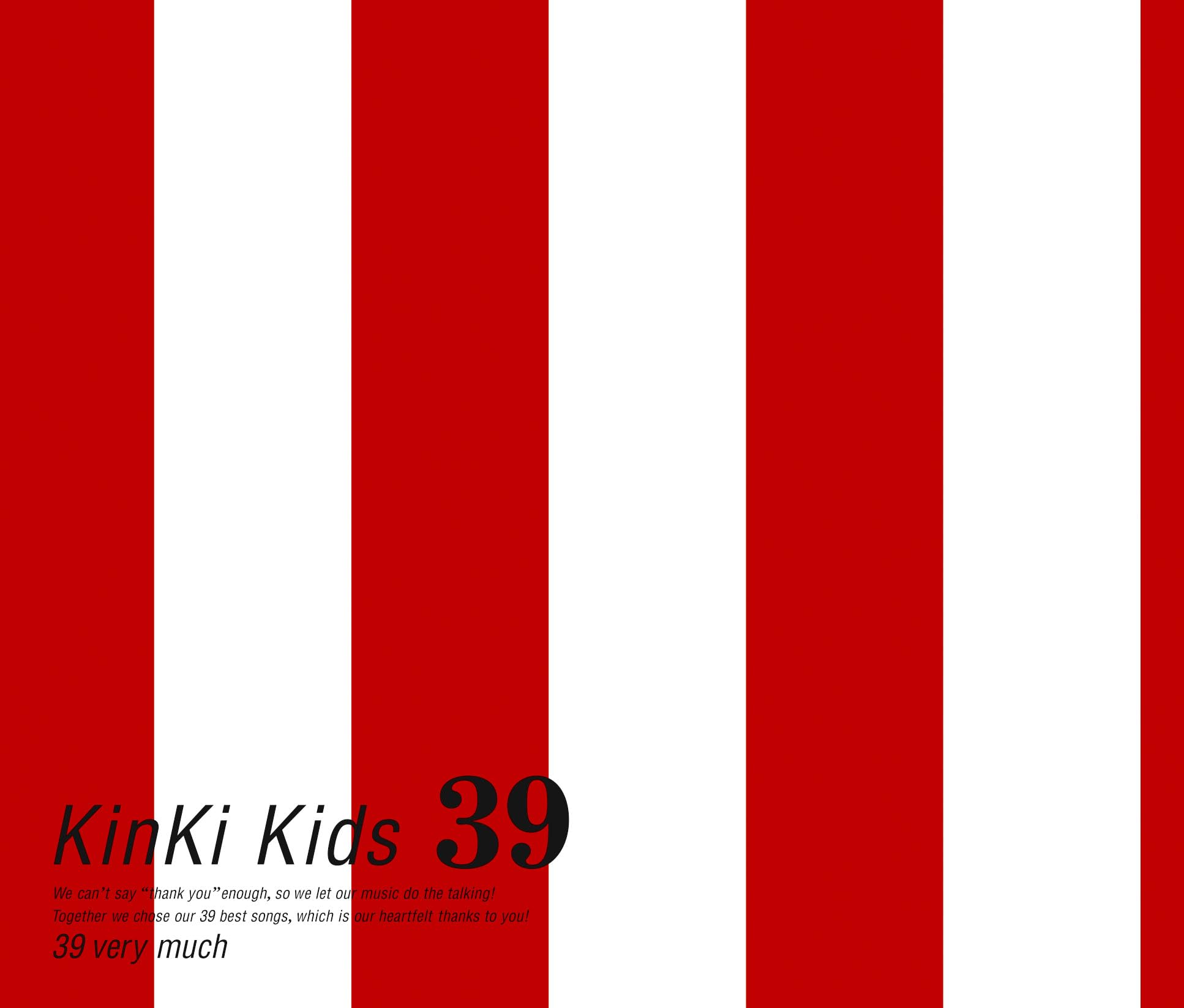 CD 39 - KinKi Kids Japan Standard Edition Music w/Booklet (CD x3) LCCN-138/40
