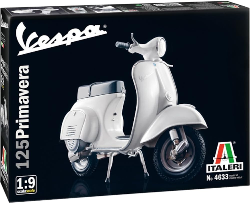 PLATZ Italeri 19 Vespa 125 Primavera Vintage Series Japanese Instruction NEW