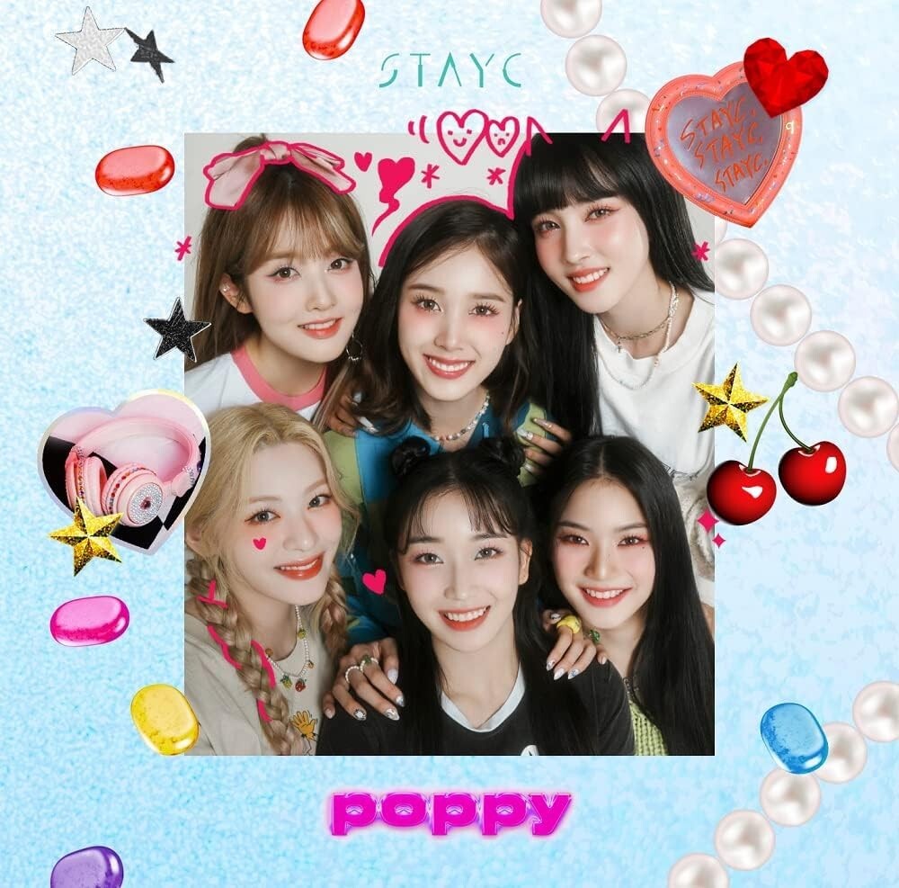 STAYC POPPY First Limited Edition CD Booklet Trading Card Japan New