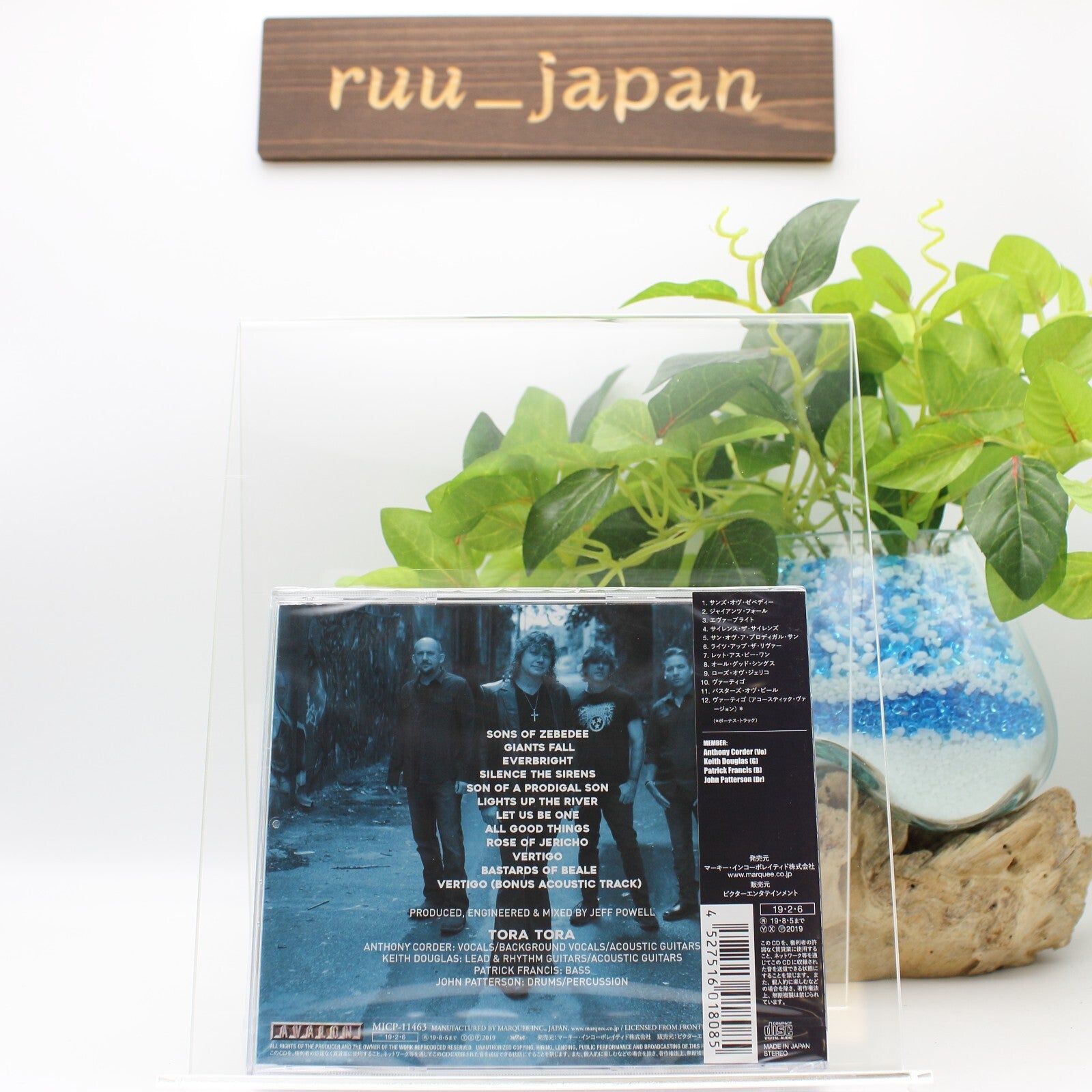 New 2019 TORA TORA BASTARDS OF BEALE with Bonus Track JAPAN CD