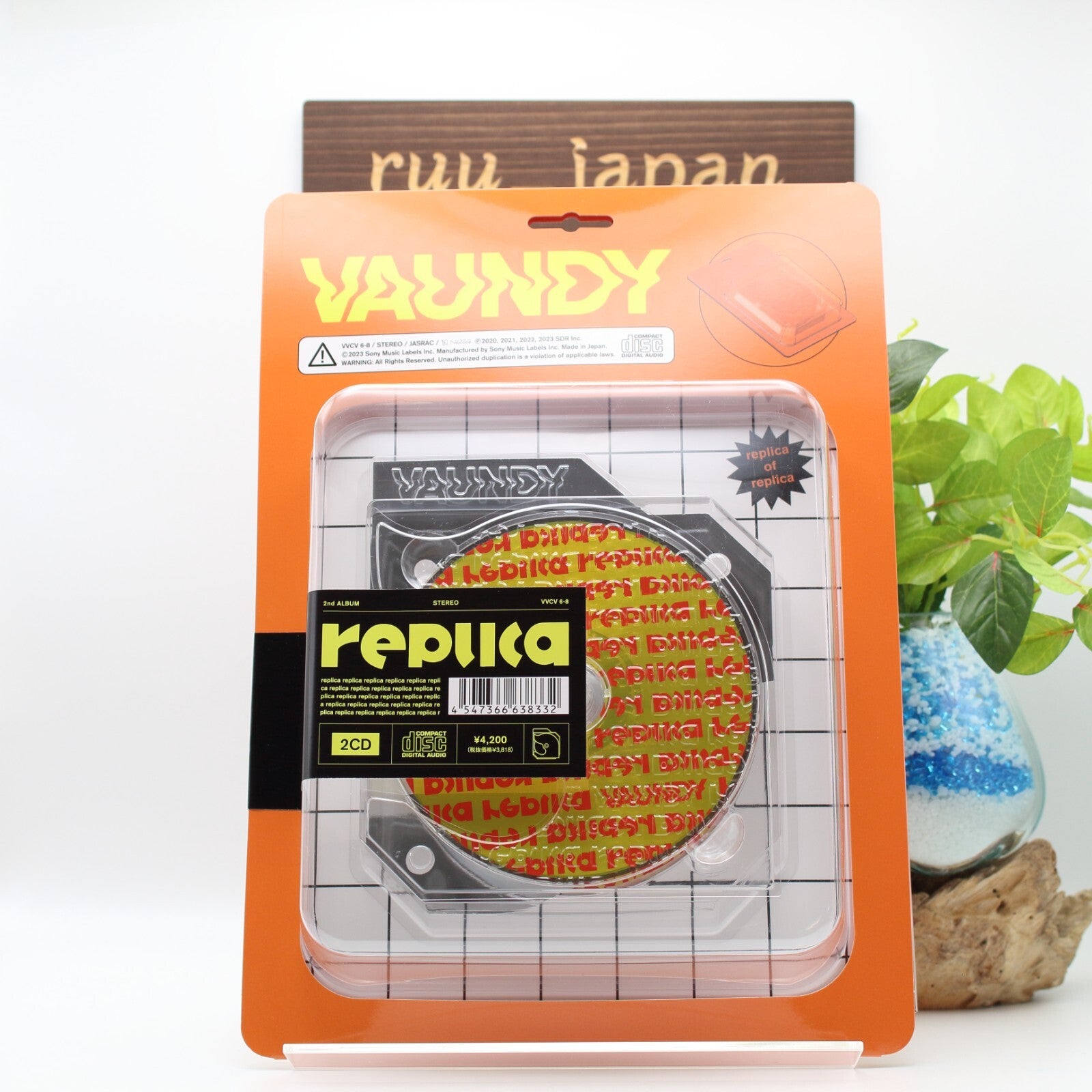 Vaundy replica Limited Edition 2CD + Special Blister Pack Package NEW