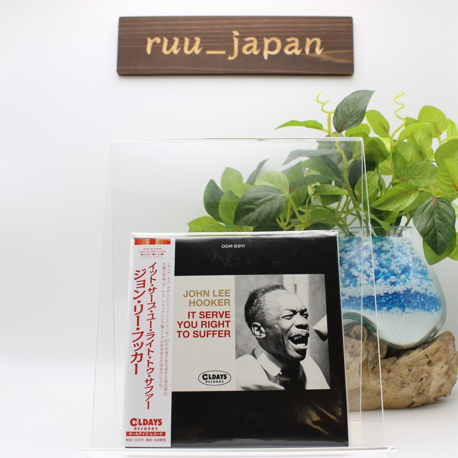 New JOHN LEE HOOKER It Serve You Right To Suffer Bonus Track JAPAN MINI LP CD
