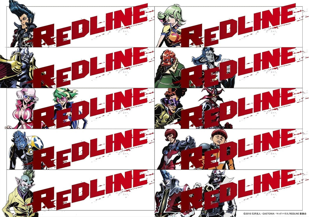 REDLINE Collectors Edition Blu-ray Post Card Sticker Japan English new