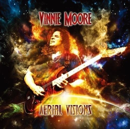 New VINNIE MOORE Aerial Visions + 1 JAPAN CD Red Zone Rider UFO Alice Cooper