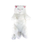 Sunlemon Sleeping Lap Cat Persian WH 22 x 14 x 47cm Stuffed Animal Cute Cat New