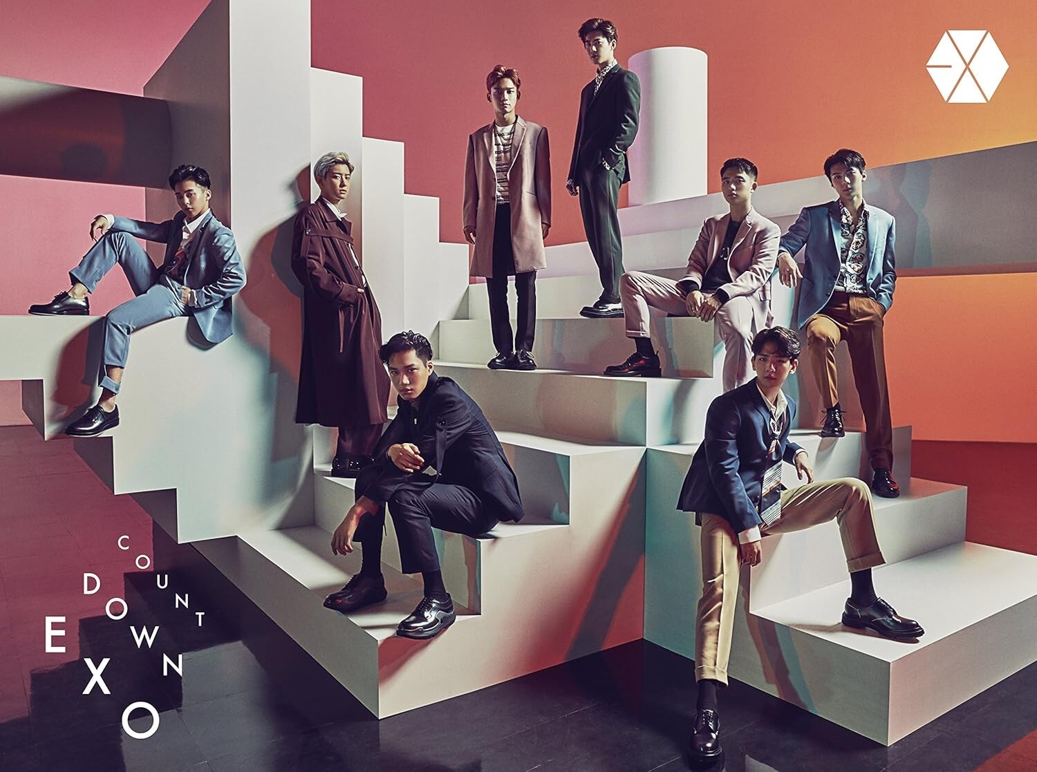 New EXO COUNTDOWN CD+Blu-ray SmaPla First-Run Limited Edition Korean-Chinese