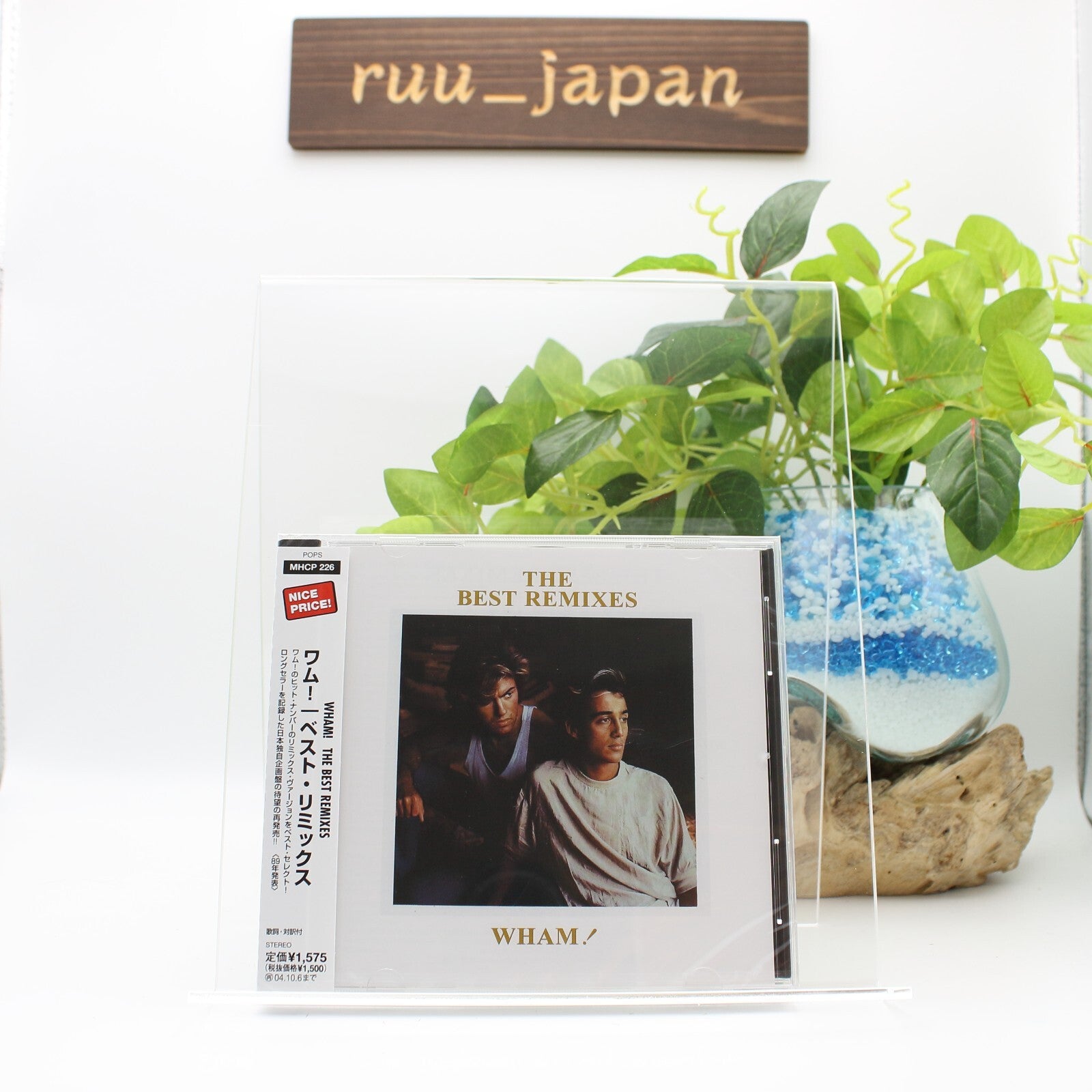WHAM! THE BEST REMIXES JAPAN CD New