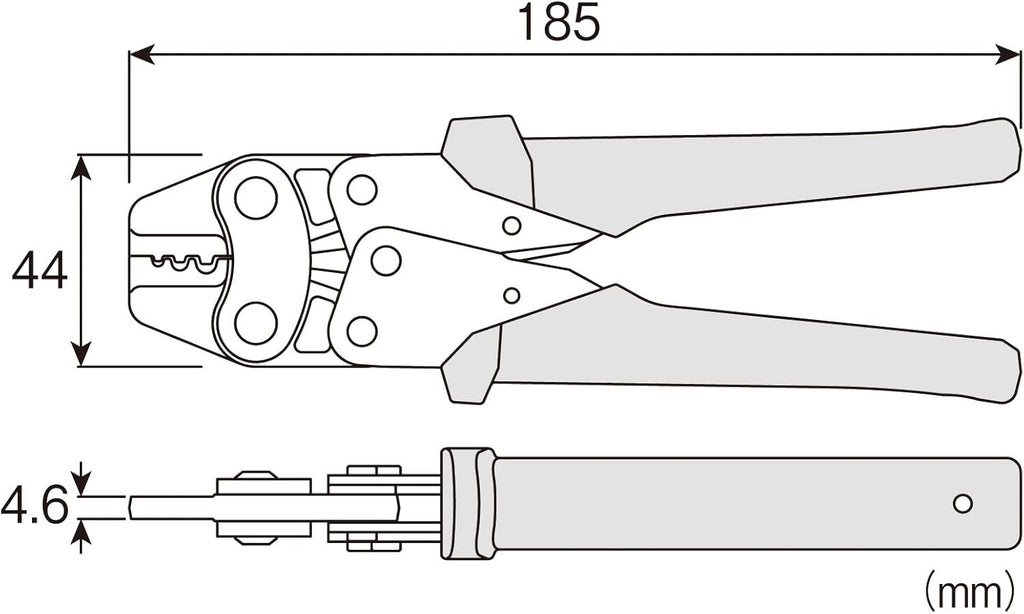 HOZAN Wire Crimpers P-726 (Japan Import) NEW
