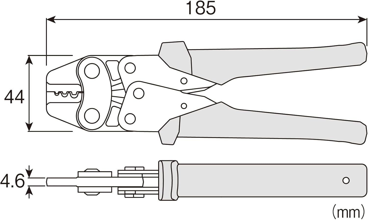 HOZAN Wire Crimpers P-726 (Japan Import) NEW