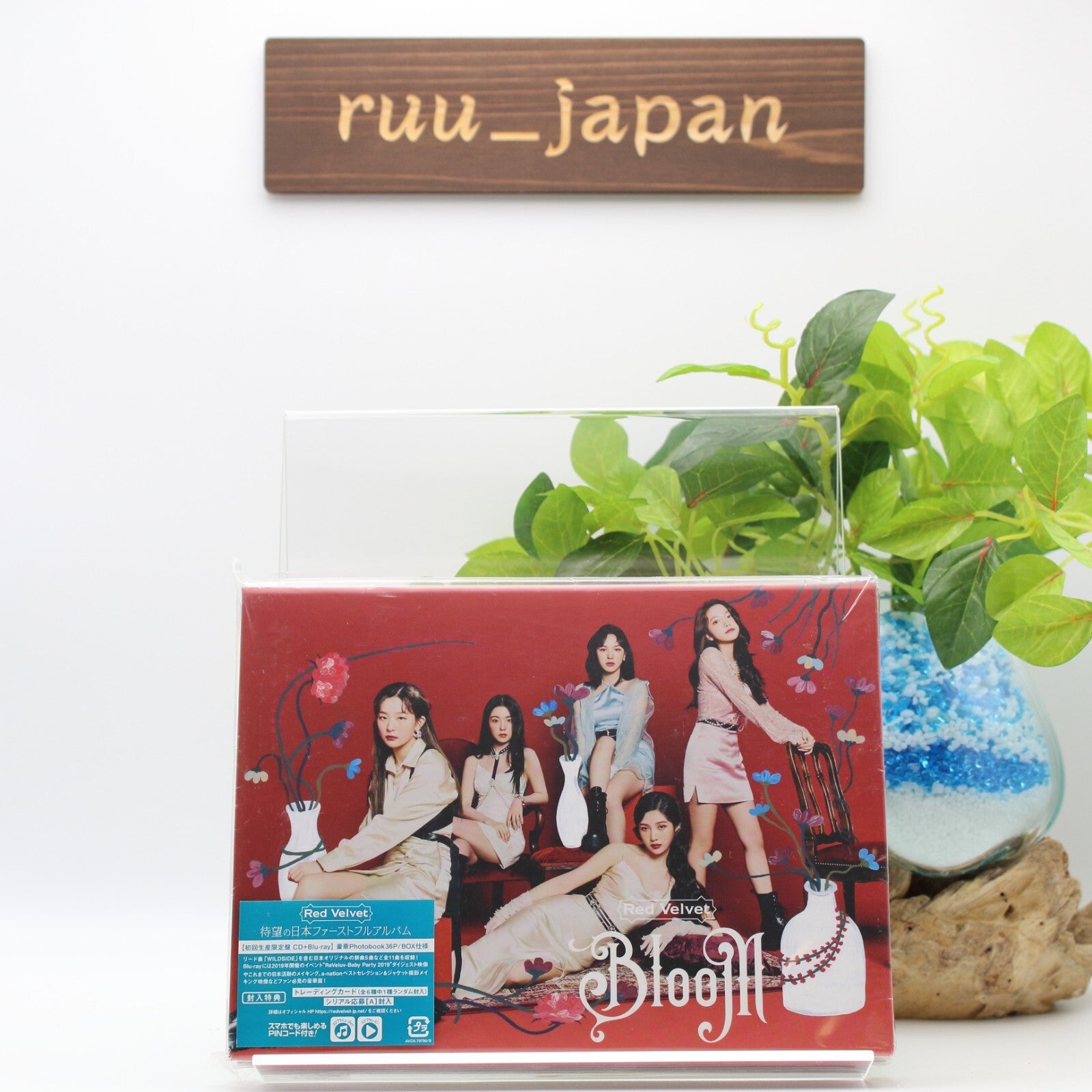 Red Velvet Bloom CD+Blu-ray+Photobook+Photocard Box First Limited Edition Japan