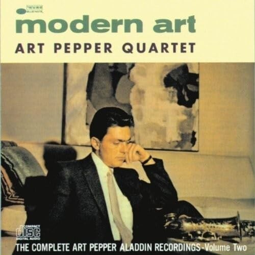 New Art Pepper Quartet Jazz Saxophone CD(SHM-CD) Modern Art Japan OBI