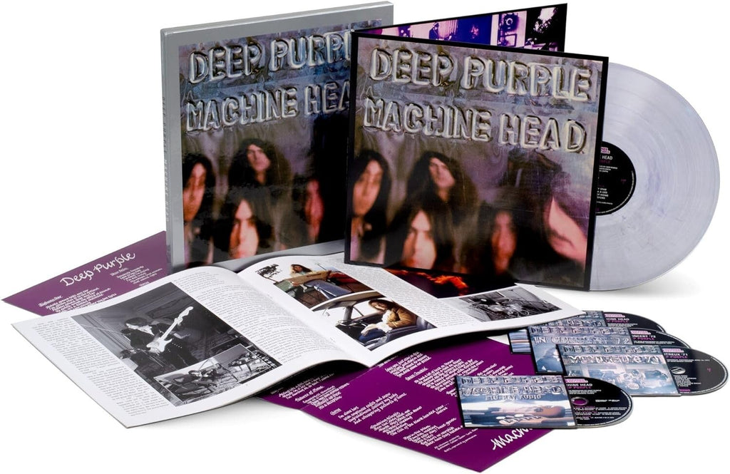 Deep Purple Machine Head Super Deluxe Edition 3CD + Vinyl + Blu-ray Limited New