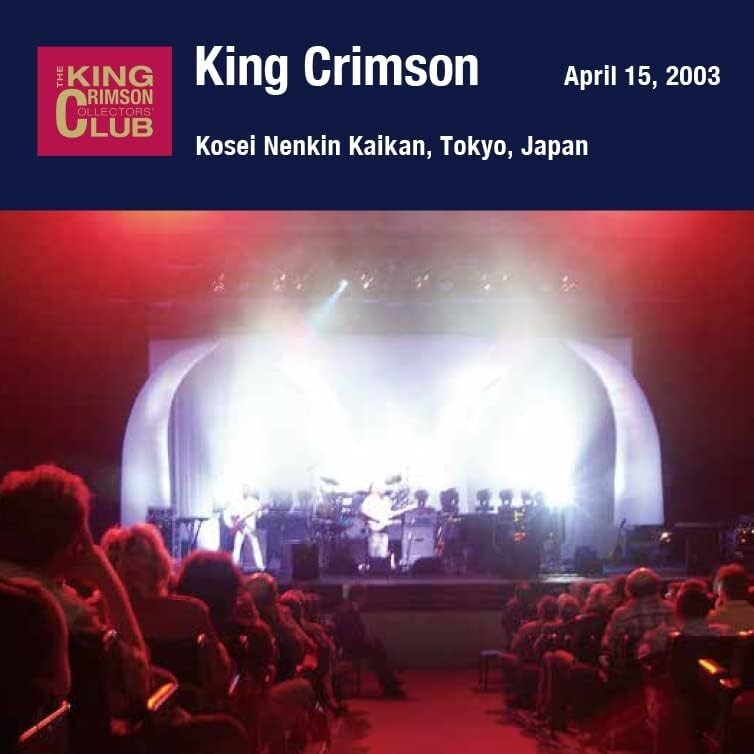 New KING CRIMSON TOKYO , JAPAN 2003.04.17  JAPAN MINI LP 2 SHM CD