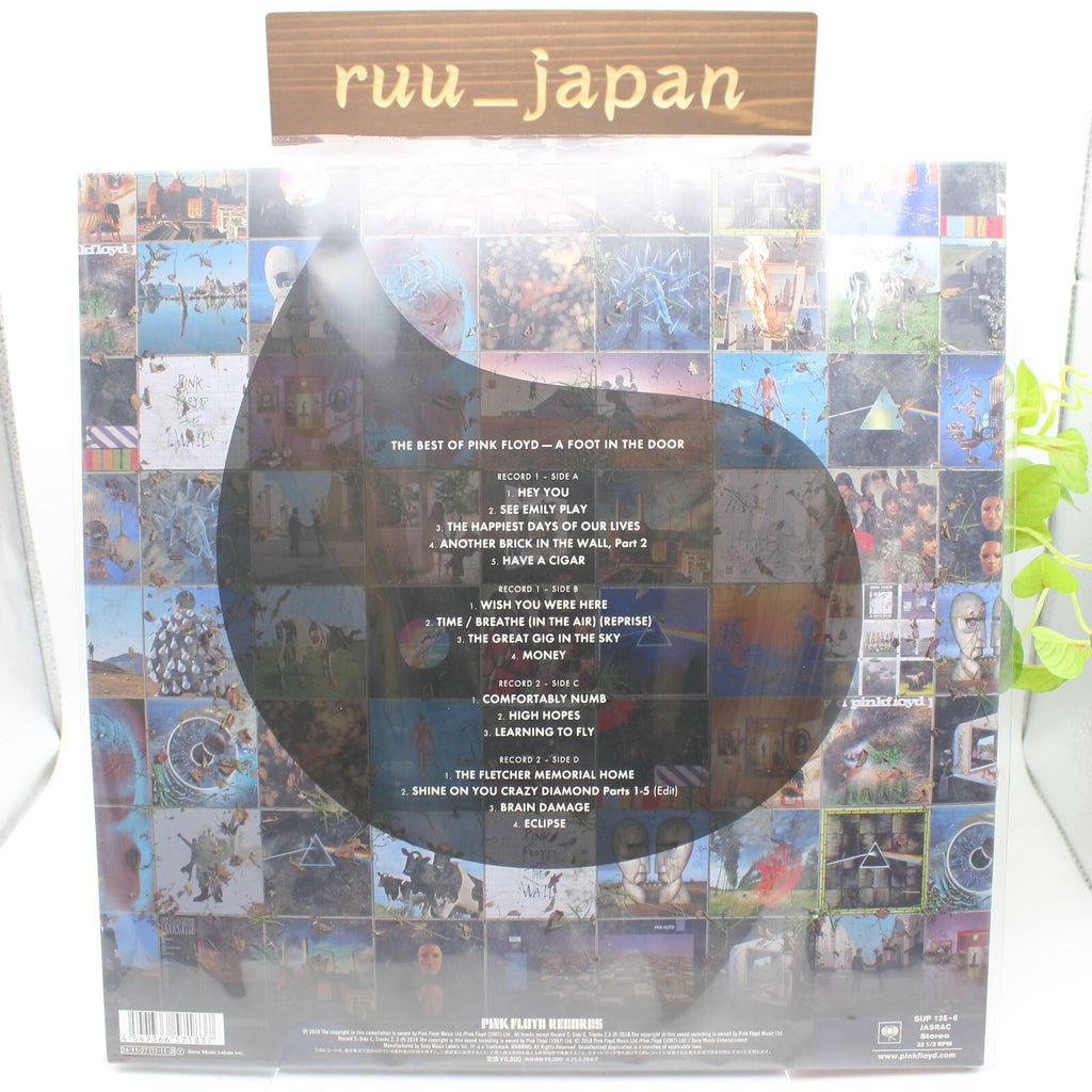 New A Foot In The Door The Best Of Pink Floyd Limited Vinyl Record 2LP Japan OBI