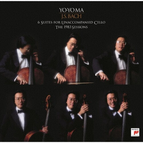 Yo-Yo Ma Cello 2CD(SACD-Hybrid) Bach Six Cello Suites 1982  Rec. Japan OBI New